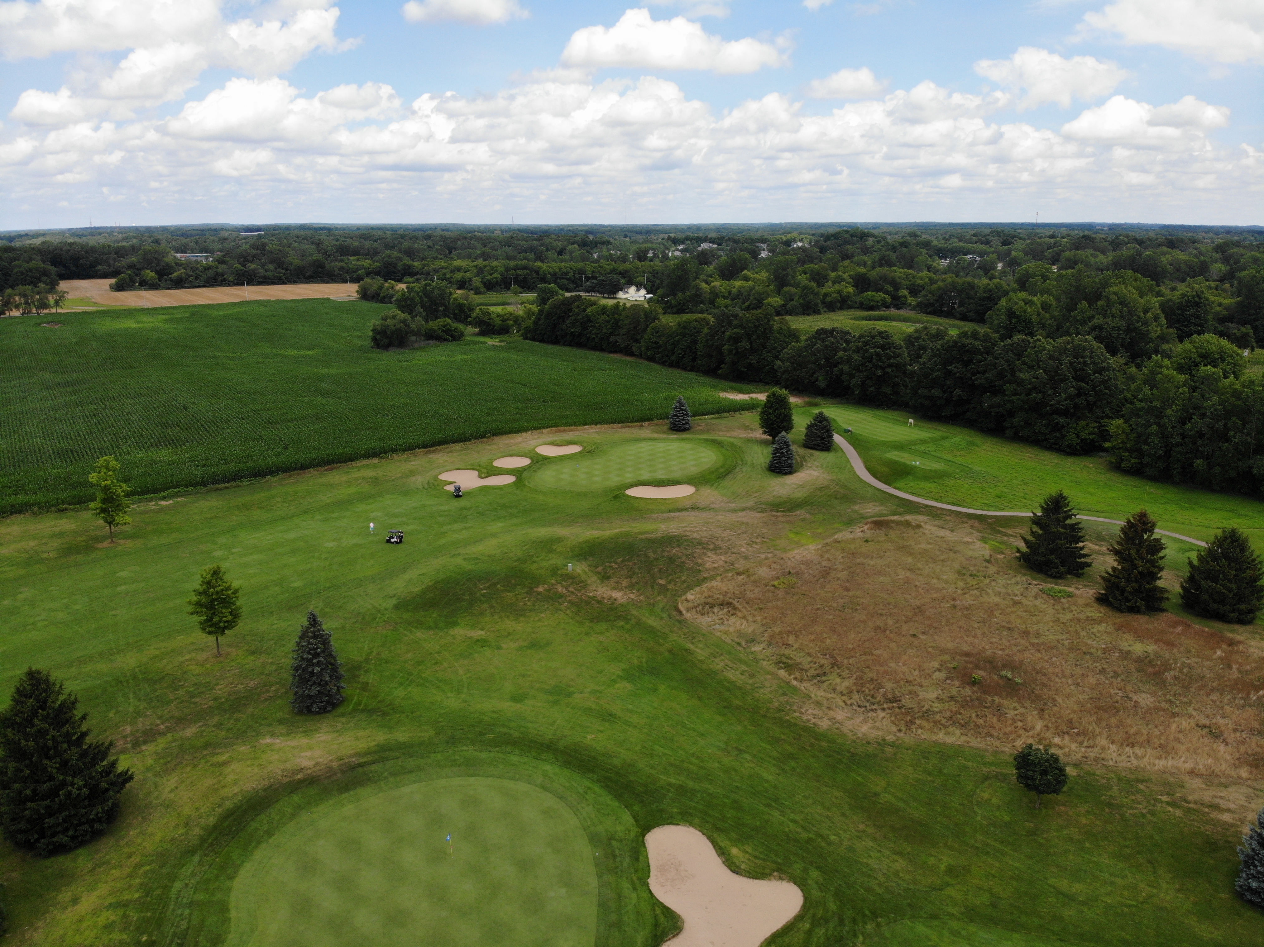 Golf Course Drone Video